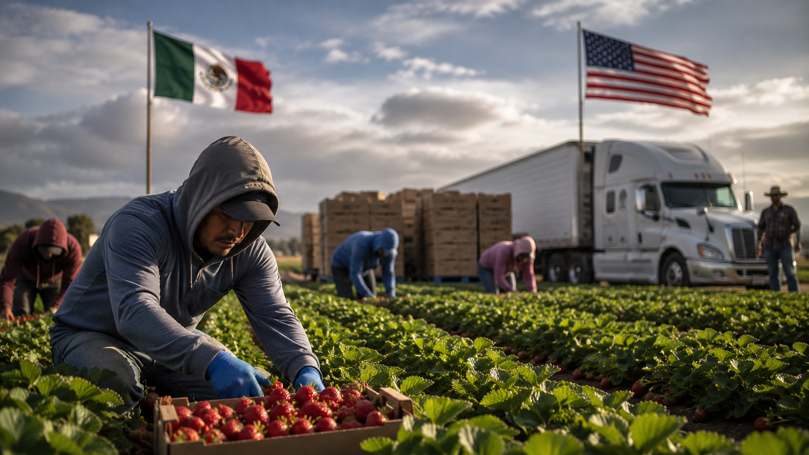 México enfrenta nuevo choque comercial con Estados Unidos por cuota antidumping a las fresas